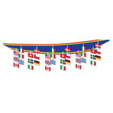Custom International Flag Ceiling Decor, 12
