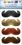 Custom Party Glass Marker Kit - 4 Mustaches Full Color on reusable white cling, 2.75" W x 5.6" H x 0.008" Thick, Price/piece