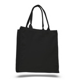 Blank Cotton shopper with fancy handles, 15