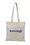 Custom V Natural Organic Flat Tote Bag, Price/piece