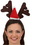 Custom Felt Antlers w/ Plush Santa Hat, Price/piece