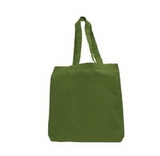 Blank Economical tote with Bottom Gusset, 15