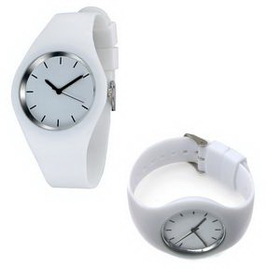 Custom Sports Unisex Watch With Silicone Strap, 1.6" L x 9.6" W