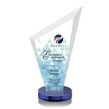 Custom Condor Award w/ Blue Base (10