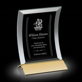 Custom Dominga Starfire Award w/ Gold Trim (8