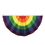 Custom Rainbow Fabric Bunting, 4', Price/piece