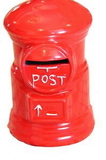 Custom Coin Bank - Post Box, 5