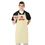 Custom Neutral Twill Full Length Butcher Apron - 1 Color (28"x34"), Price/piece