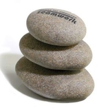 Custom Sandcast™ Stone (Stack of 3) - Moonstone 4 1/2