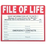 Blank File Of Life Magnet