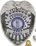 Custom Junior Police Stock Badge w/ Eagle, Price/piece
