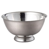 Custom Elegance Stainless Steel Collection Hammered Revere Bowl (8