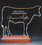 Custom 386-AP0COWMRBZ  - Curious Cow Award-Clear Acrylic, Price/piece