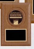 Custom Cam Plaque Series w/ Sales Achievement Medallion (5