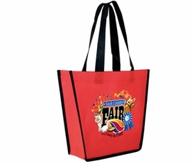 Custom Non Woven Polypropylene Fiesta Tote Bag (Full Color Digital)