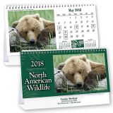 Custom North American Wildlife Desk Calendar, 6.25