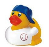 Blank Rubber Baseball Duck