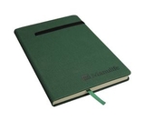 Custom PU Leather Cover Deboss Journal Notebook, 8 1/4
