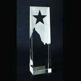Custom Crystal Star Award(Sand Blasting), 8