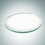 Custom Circle Jade Glass Coaster (Single), 4" L x 4" W x 3/16" D, Price/piece