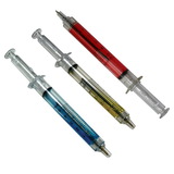 Custom Syringe Pens - Assorted Colors