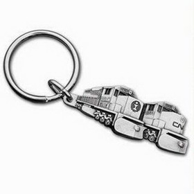 Custom Cast Pewter Key Tag (Up to 1 1/2" Round)