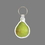 Key Ring & Punch Tag W/ Tab - Full Color Pear, Price/piece