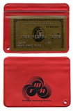 Royal Custom Waterproof Zip Lock Wallet / Without Key Chain, Hot/Foil Stamped, 4