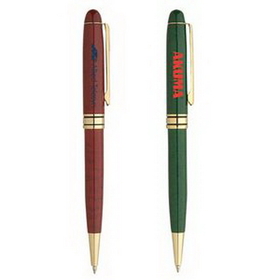 Custom The Marble Milano Blanc Pen, Ballpoint Pen, 5.375" L