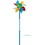 Custom Pinwheel W/ Logo, Beach Ball Colors Plastic 4.5" Dia, Price/piece