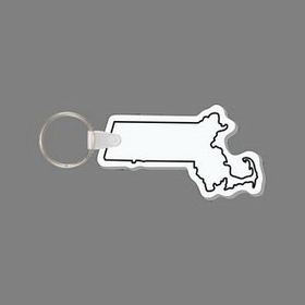 Custom Key Ring & Punch Tag - Massachusetts