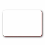 Blank Plastic Engravable Name Badge (2