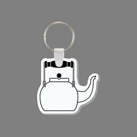 Key Ring & Punch Tag - Tea Kettle