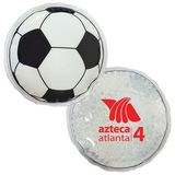 Custom Soccer Ball Hot/ Cold Pack with Gel Beads, 4