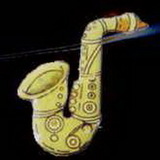 Custom Saxophone Flash Lapel Pins