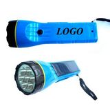 Custom Solar LED Torch Or Flashlight, 8.5