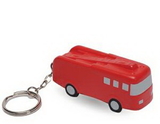 Custom Fire Truck Keychain Stress Reliever Toy
