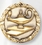 Custom 2" Stock Medal (Lamp of Knowledge), Price/piece