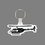 Custom Key Ring & Punch Tag W/ Tab - Helicopter (Large), Price/piece
