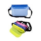 Custom Translucent Waterproof Pouch Waist Bag w/Adjustable Strap, 8.7