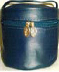 Custom PU Accessory Bag, 6 1/2" L x 4" W x 3 1/2" H