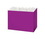 Custom Purple Small Basket Box, 6 3/4" L x 4" W x 5" H, Price/piece