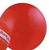 Blank Inflatable Solid Red Beach Ball - 16