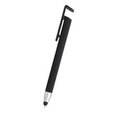 Custom Sleek Write Stylus Pen With Phone Stand, 5 1/2