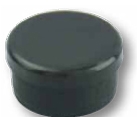 Blank Black Plastic Bottom Plugs for 1 1/8