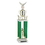 Custom Gold Splash Figure Topped 4-Column Trophy w/Cup & 2" Insert (32"), Price/piece