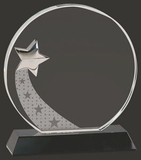 Custom Starflight Crystal Award L, 7 1/4
