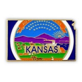 Blank Kansas Pin
