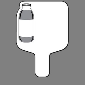 Custom Handheld Fan W/ Glass Bottle (Label, Lid)
