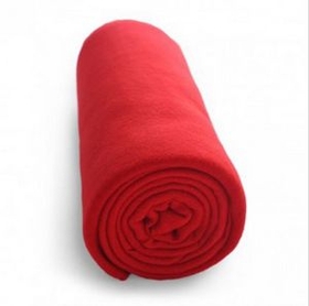 Blank Rescue Relief Blanket - Red, 60" W X 80" H